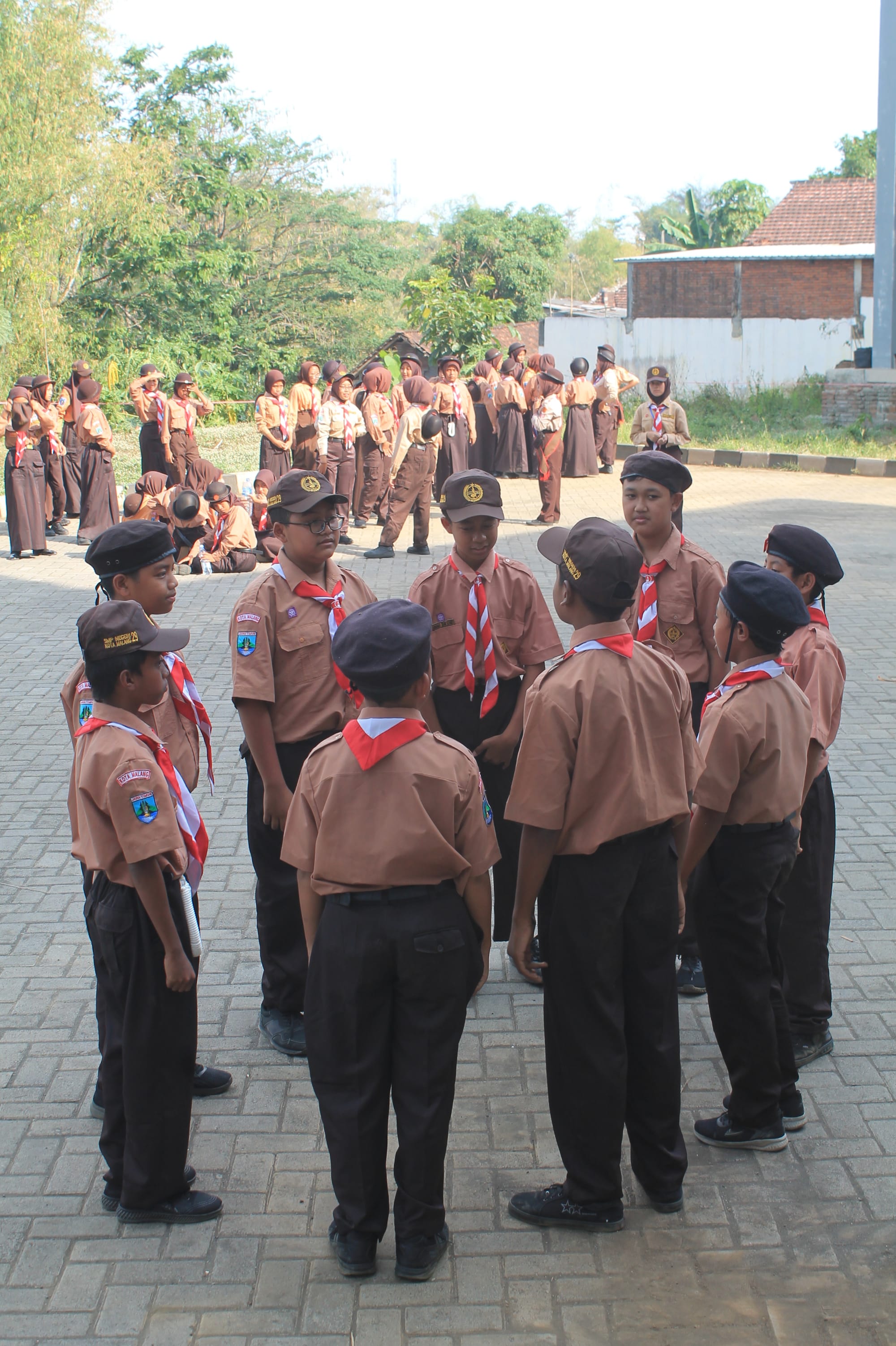 PERJUSA SMP NEGERI 29 MALANG DENGAN TEMA BERSAMA PRAMUKA MENJADI PRIBADI YANG TANGGUH, MANDIRI DAN BERBUDI LUHUR