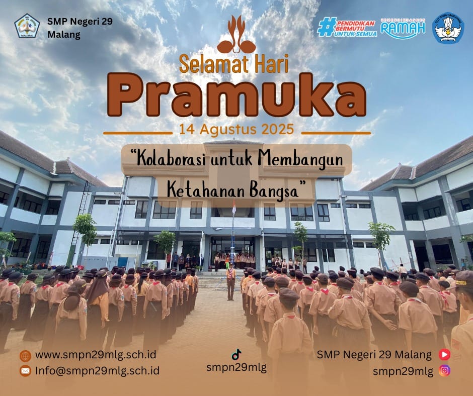 Hari Pramuka ke-64 tahun 2025 "Kolaborasi untuk Membangun Ketahanan Bangsa"
