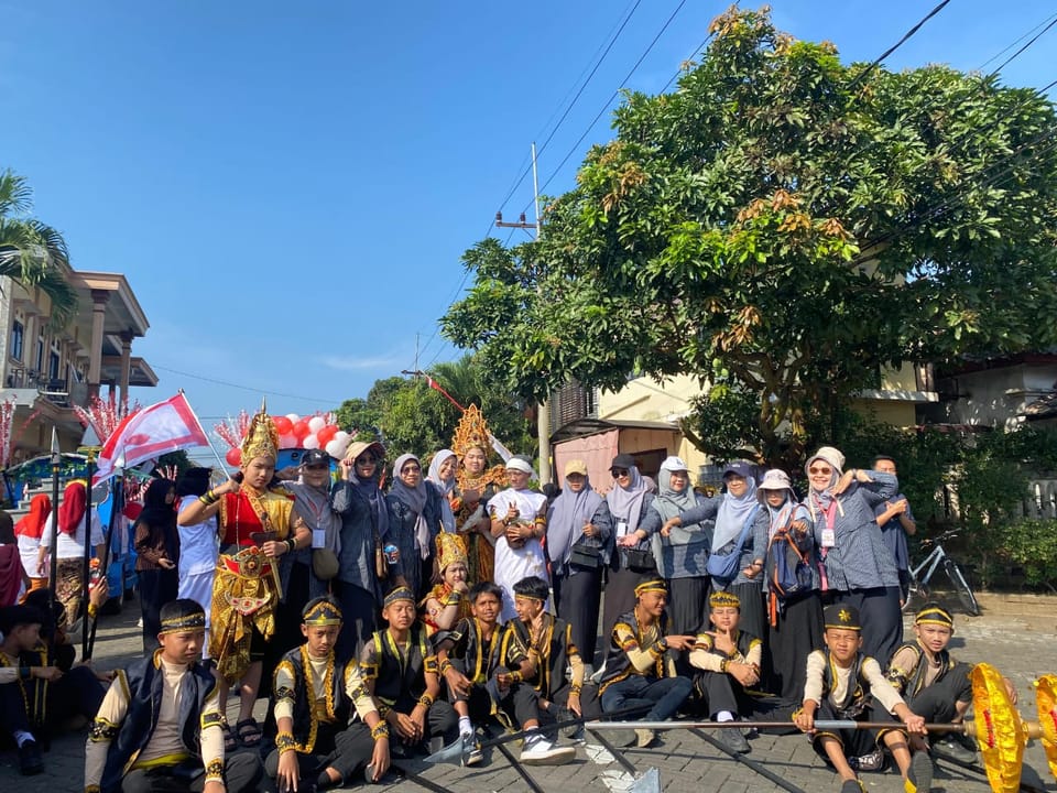Teatrikal Legenda Kali Brantas dalam Rangka Peringatan HUT RI Ke-80 Kelurahan Gadang